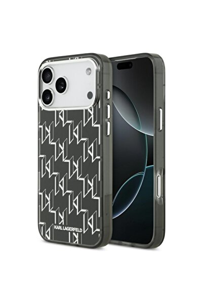 Karl Lagerfeld Carcasă pentru iPhone 17 Pro Max, IML Glitter cu logo-ul K&C H...