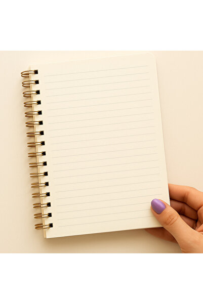 Panda A5 Spiral School Notebook - 80 Sheets Lined Concept Notebook Christmas New Year Teddy Bear