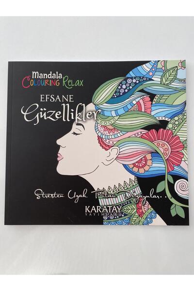 Karatay Yayınları Yetişkin Mandala Boyama /Boyama Kitabı