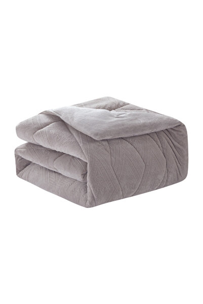 HOURS Horse Winter Bedspread, Fur and Velvet, Heavy Fill, Suitable for Single Bed Size 120 x 200 cm, 4 Pieces, 250 Stitches