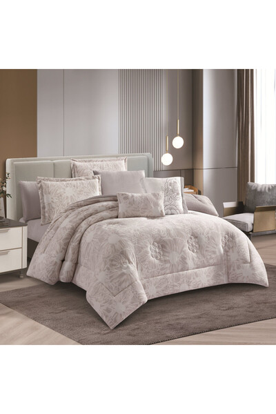 HOURS مفرش شتوي فرو ومخمل بحشوة ثقيلة مناسب لمقاس سرير مفرد 120×200 سم من هور...