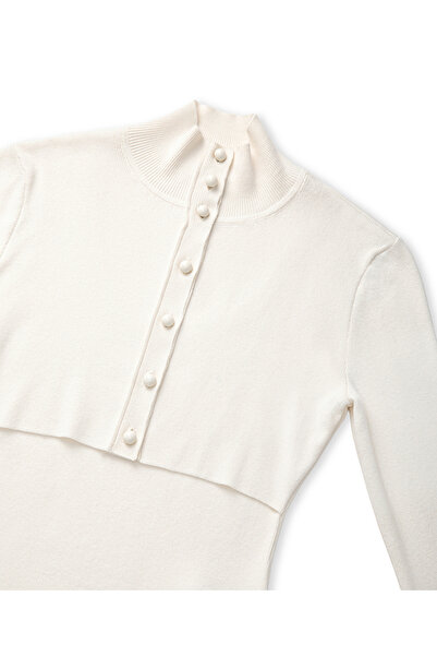 İpekyol Double Piece Look High Collar Knitwear