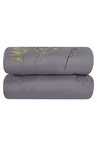 HOURS Horse Luxury Microfiber Summer Bedspread Embroidered for Double Bed Size 200x200 cm, 8 Pieces, 240 Stitches