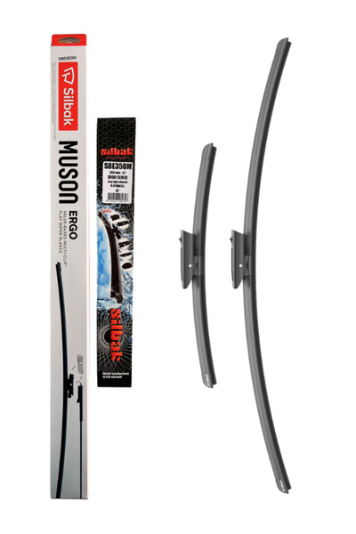 Silbak Renault Clio 4 Uyumlu 2’li Muz Silecek Takımı 2012-2019 (650mm + 350mm)