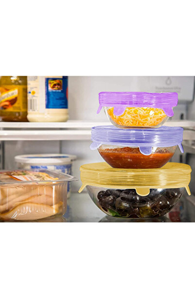 BEPER C102COC101 Silicone Lid Set, 6.5-20.5cm, Temperature from -20 to +230C, BPA Free, Multicolored