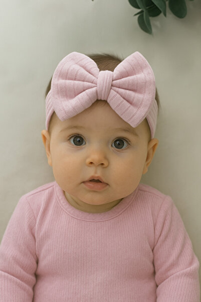 Arin Baby KIZ BEBEK FİYONKLU ŞIK PAMUKLU SAÇ BANDI