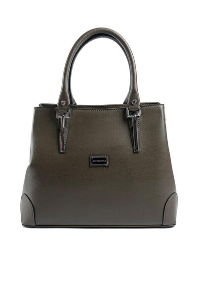 Silver Polo حقيبة يد نسائية كاكي SP667