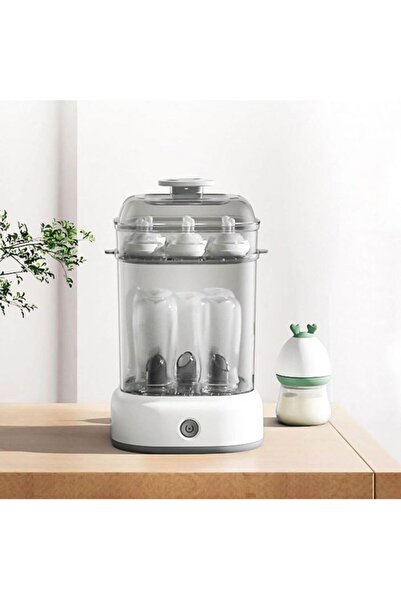 honey baby Sterilizator Electric Biberoane cu 5 Pozitii 500 W - Elimina Bacterii Sigur Si Simplu