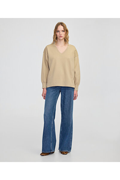 İpekyol V yaka basic triko