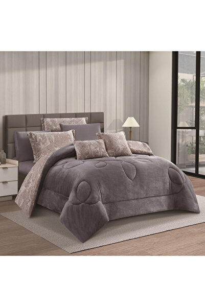 HOURS مفرش شتوي فرو ومخمل بحشوة ثقيلة مناسب لمقاس سرير مفرد 120×200 سم من هور...