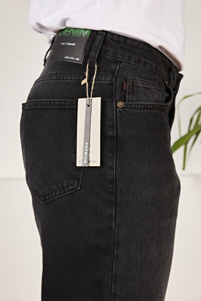 FRANKNESS JNS Men's Baggy Jeans Relaxed Fit Pants