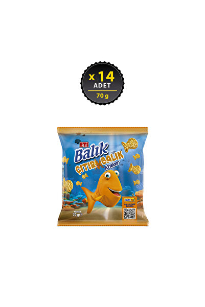 Eti Çıtır Balık Kraker 70 G x 14 Adet