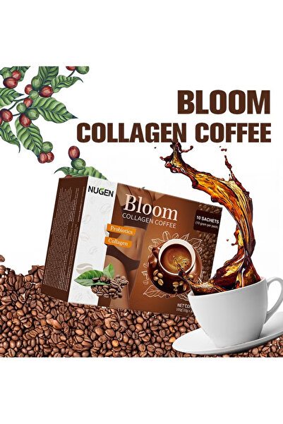 NUGEN قهوة بلوم كولاجين 100% عضوية مع الجلوتاثيون