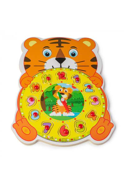 Nurio Ceas puzzle din lemn - Tigrisor