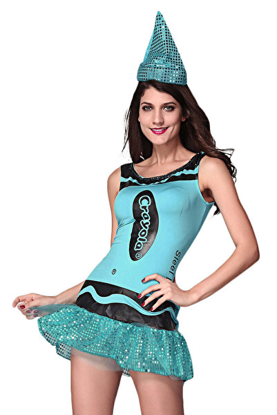 WildFashion R305-4 Costum tematic Halloween crayola