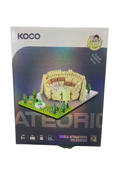 G-TUĞ OUTLET KOCO KOLEZYUM 505 PARÇA Yapı Oyuncak