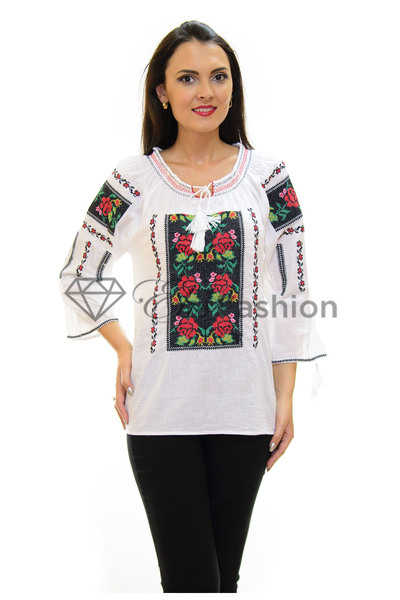 Elis Fashion Ie Pattern White