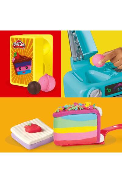 Play Doh Süper Dilimli Kek Oyun Hamuru Seti