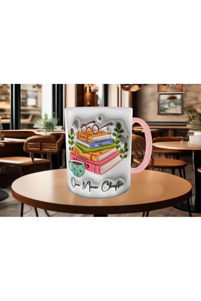 Mugs and love Kahve, kitap, huzur kaliteli porselen kupa