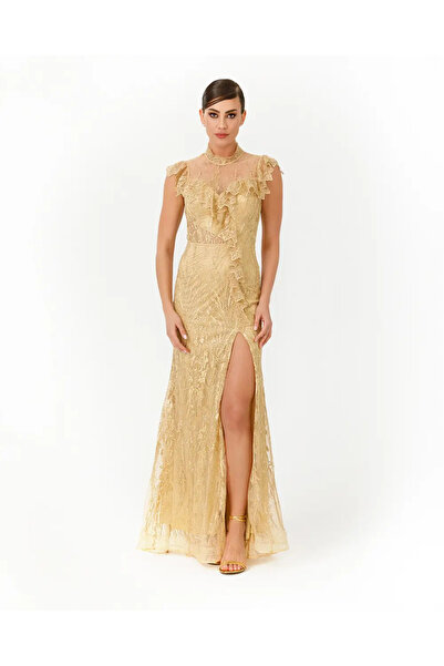 Donatella Dantel evening dress