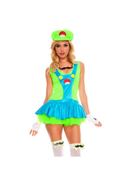 WildFashion M240-12 Costum tematic super Mario - Luigi