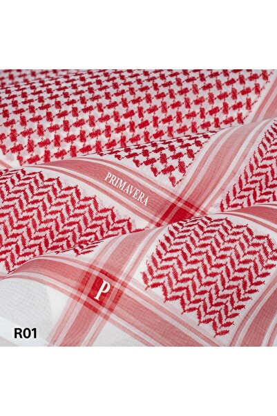 PRİMAVERA Primavera Red Shemagh R01 Size 60