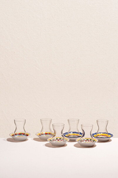 Paşabahçe Sicilya Çay Seti 6'lı