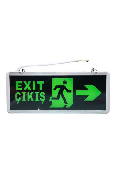 ÇİFT YÖNLÜ LED'Lİ ACİL YÖNLENDİRME ARMATÜRÜ