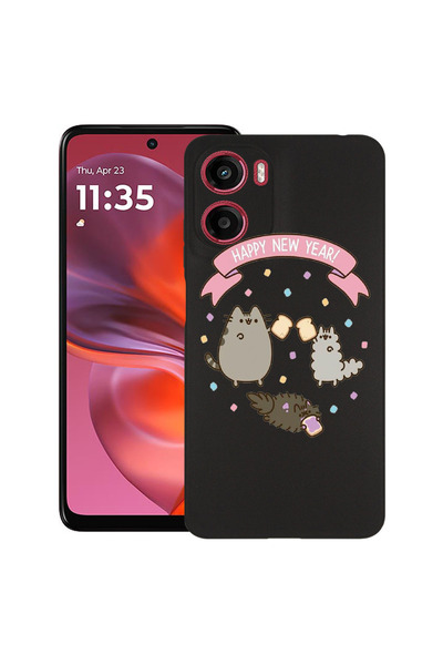 bestcase Θήκη TPU εξαιρετικά λεπτή για Motorola Moto G06, Ευτυχισμένο το Νέο ...