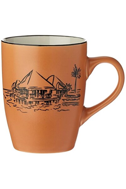 Generic Royalford Stoneware Coffee Mug, Assorted Color, 380 ml, RF9234