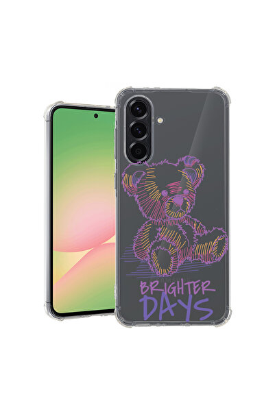 bestcase Αντικραδασμική θήκη για Samsung Galaxy A17 5G, αρκουδάκι με φωτεινό ...