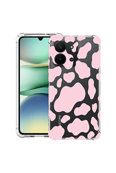 bestcase Carcasă antișoc pentru Xiaomi Redmi 15C 4G (171 mm), roz vacă, 20784...