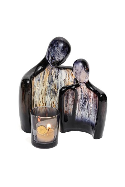 Missi Arun Heykel- Transparan Siyah Batik (19 cm)