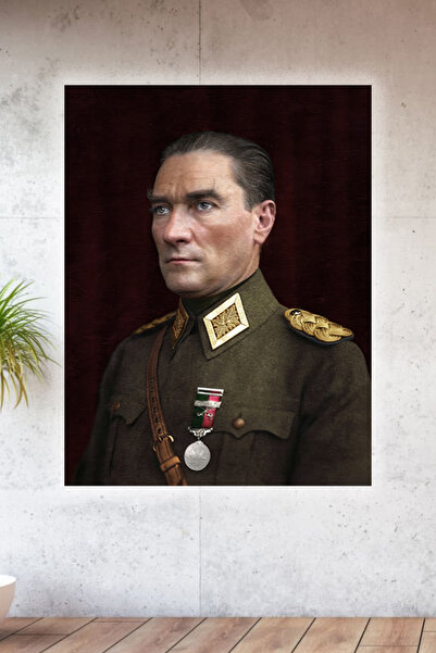 Lucena Metal Printed Ataturk Collection Painting No 37