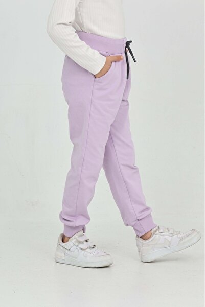 Toontoy Girl's Crown Embroidered Tracksuit Bottom