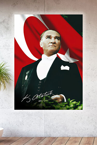 Lucena Tablou din colecția Ataturk imprimat pe metal nr. 1