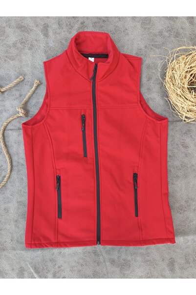 vieso Softshell Su Rüzgar Geçirmez Yelek İçi Polarlı Regular Kalıp Yelek