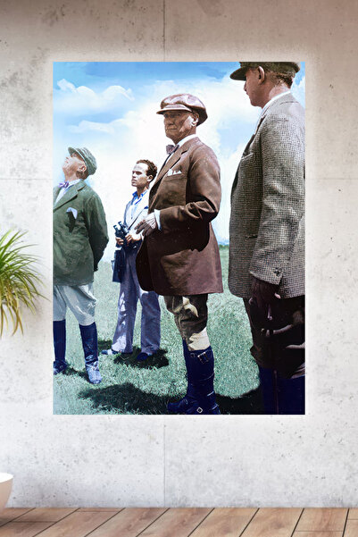 Lucena Metal Printed Ataturk Collection Painting No 80