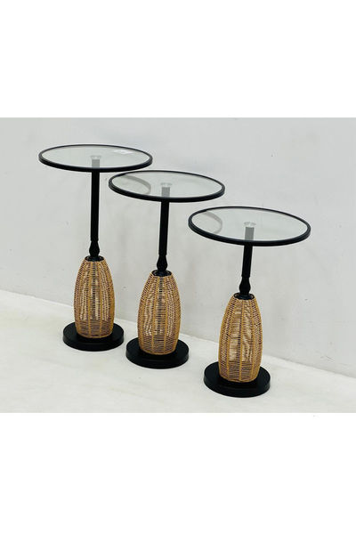 DEC26 Stepped Serving Table Set