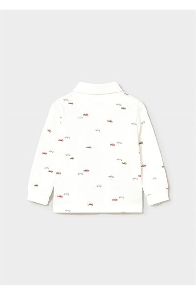 MAYORAL Boys' Polo Neck Long Sleeve T-Shirt