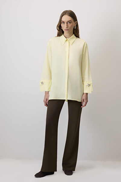 Touché Privé Cămașă POPLIN CU MANȘETĂ LATĂ