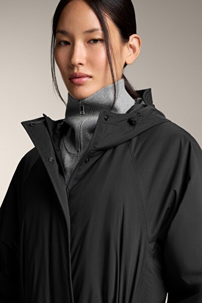 Oysho 10k Thindown® waterproof extra-light long padded jacket