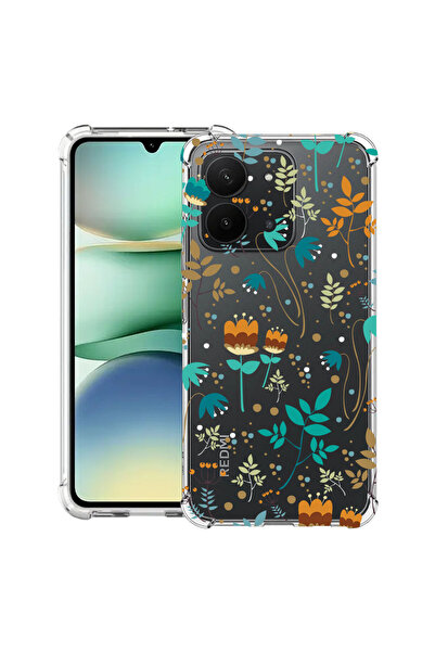 bestcase Αντικραδασμική θήκη για Xiaomi Redmi 15C 4G (171 MM), Άνοιξη Λουλούδ...