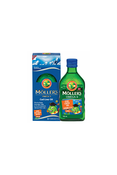 Möller's Möllers omega 3 cod liver oil with fruit flavor 150 ml