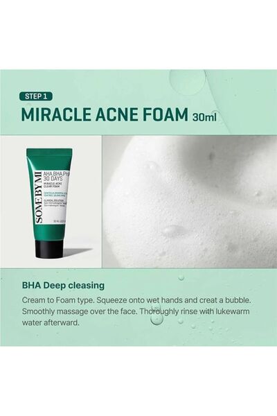 Some By Mi 30 Days Miracle AC SOS Kit – 4’lü Mini Set deneme ve seyahat boyu