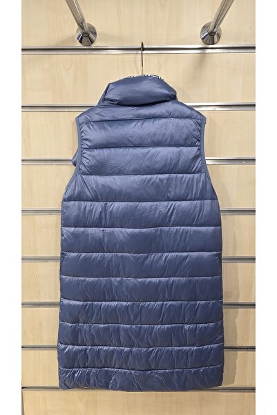 Park Moda Μακρύ καπιτονέ γιλέκο διπλής όψης