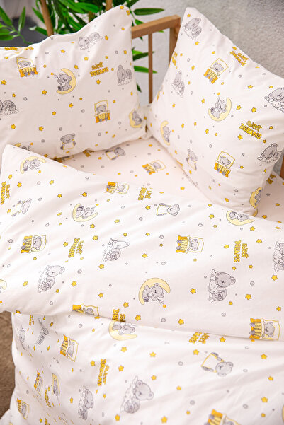 FAVORA Baby 100% Cotton Dream Sweet Baby Duvet Cover Set - Yellow