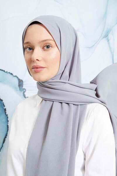 Levidor Light Gray Otto Shawl