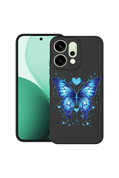 bestcase Θήκη TPU εξαιρετικά λεπτή για Oppo Reno14 5G, μπλε πεταλούδα, 208289...
