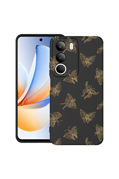 bestcase Carcasă ultrasubțire TPU pentru Realme C71, fluture auriu, 2071154 B...